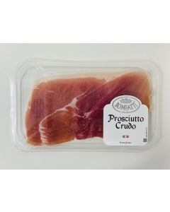 Prosciutto crudo affettato