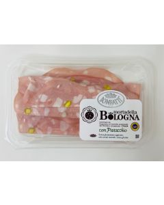 Mortadella bologna pistachio IGP affettato