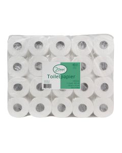 Toiletpapier wit 2-lgs cell 400 vel